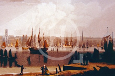 View of Liverpool from across the river